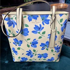 Kate Spade Jana Tea Garden Tote 💙💛
